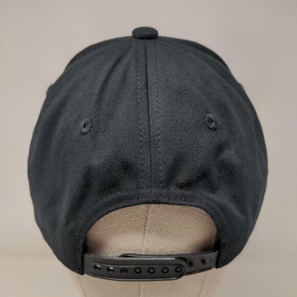Performance by Blush Snapback Hat Black One Size Adjustable Embroidered Cotton - Picture 5 of 7
